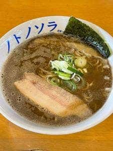 千里浜煮干ラーメン ノトノソラ