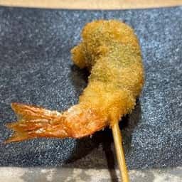 はい、串揚げです。