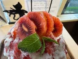 天然氷 昭島 かき氷 カフェ不二