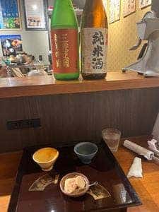 立ち飲み カケハシ Inter Bridge Sake Tasting