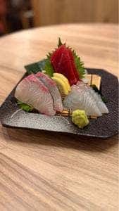 天婦羅と刺身 板前料理 魚天
