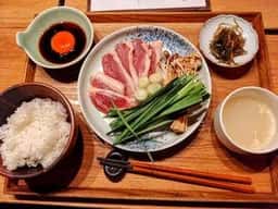 鴨すき 鴨しゃぶ なかもぐろ