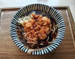 立ち食い蕎麦 噛む。