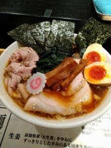 拉麺 生姜と肉