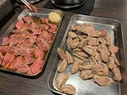 羊とホルモン 大笑