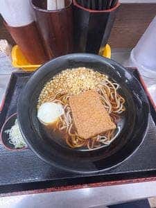 駅そば 菜の花そば ペリエ西船橋