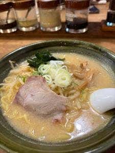 手作りの味噌らーめん 味噌樽