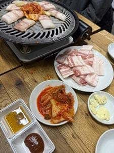 おいしいサムギョプサル