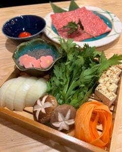 和牛 すき焼き 京都五天五 道頓堀