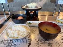 ハンバー牛定食 トラブミート