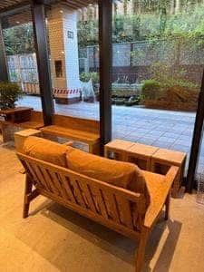 small alley cafe