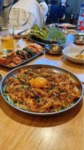 韓国料理ポチャ クァンジャン市場