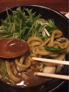 信濃川 今山うどん