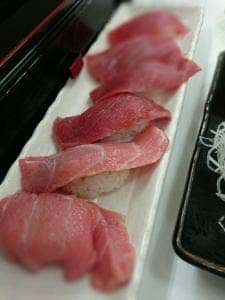 魚庭の立ち寿司