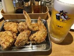 骨付鳥、からあげ、ハイボール がブリチキン。本郷店