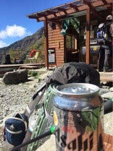 岳沢小屋