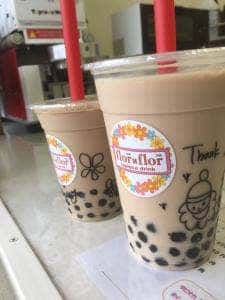 タピオカドリンク flor flor 福井花月店