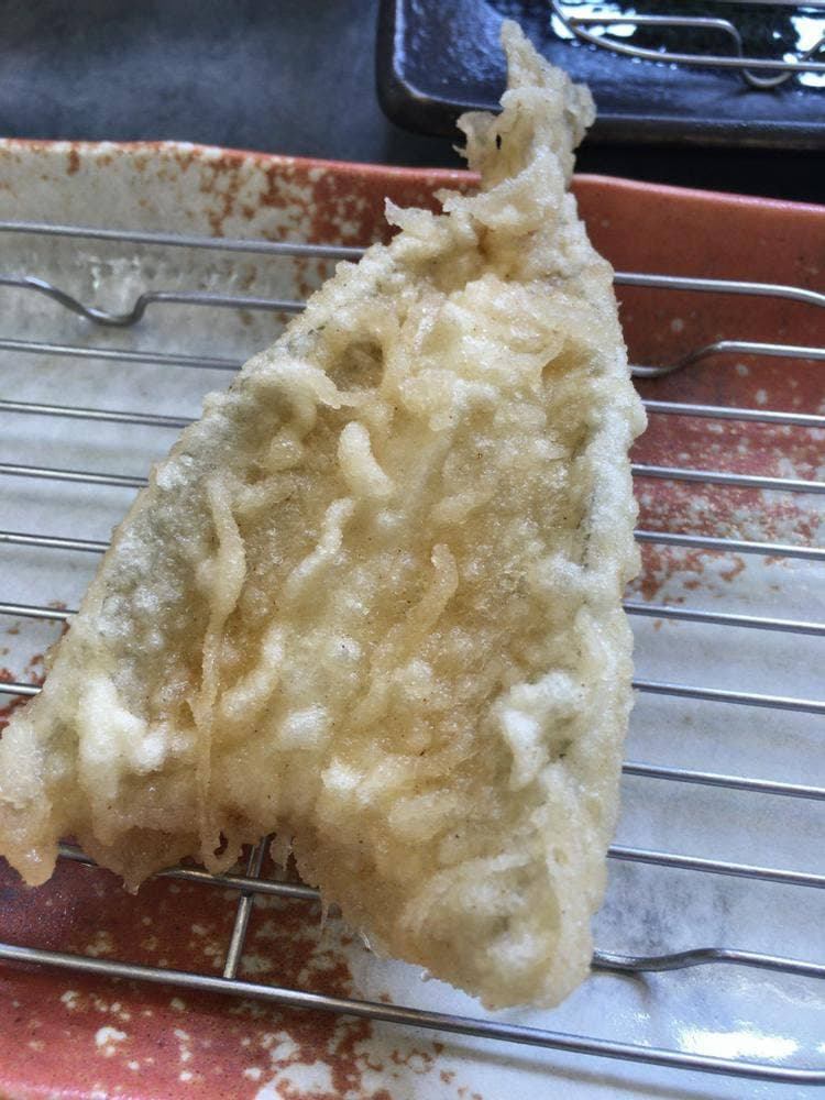 だるまの天ぷら定食古賀インター店