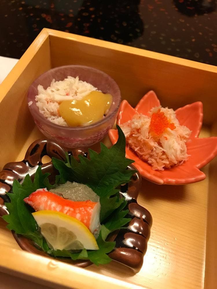 蟹料理 かに天