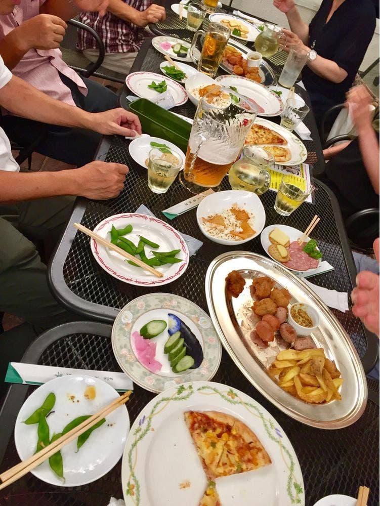 上野精養軒屋上ビアガーデン