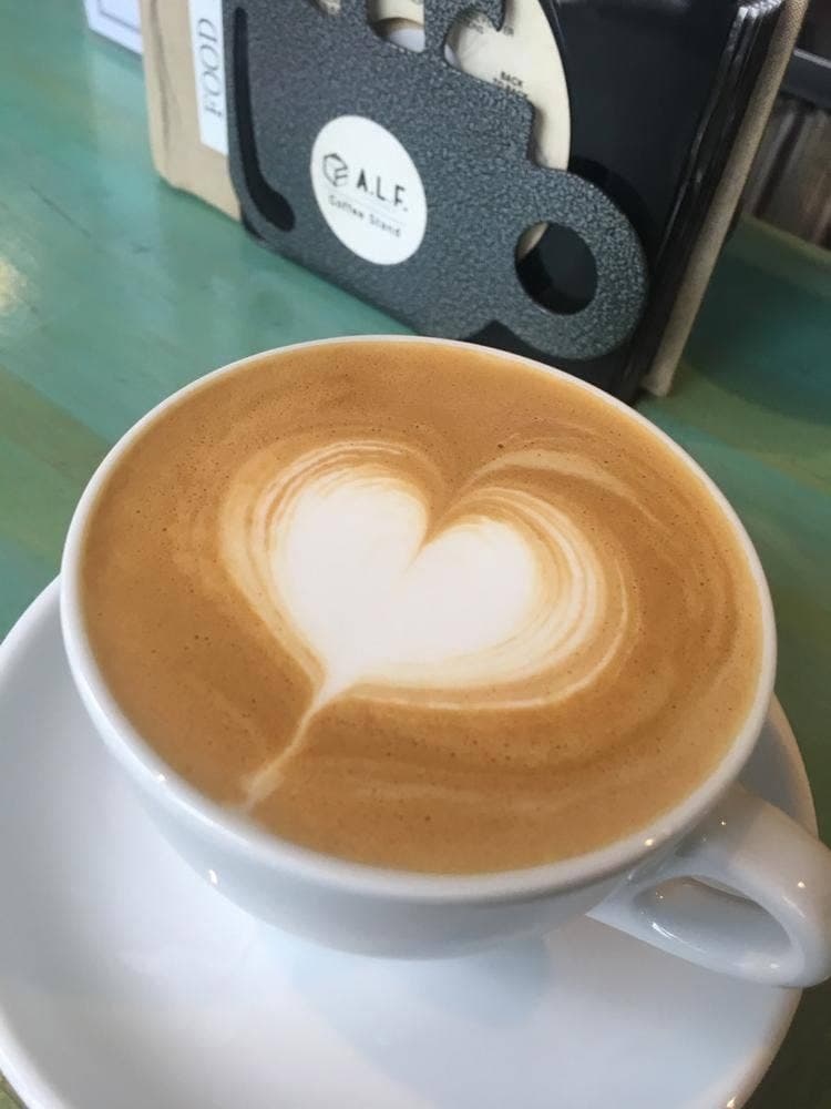 A.L.F.coffee stand