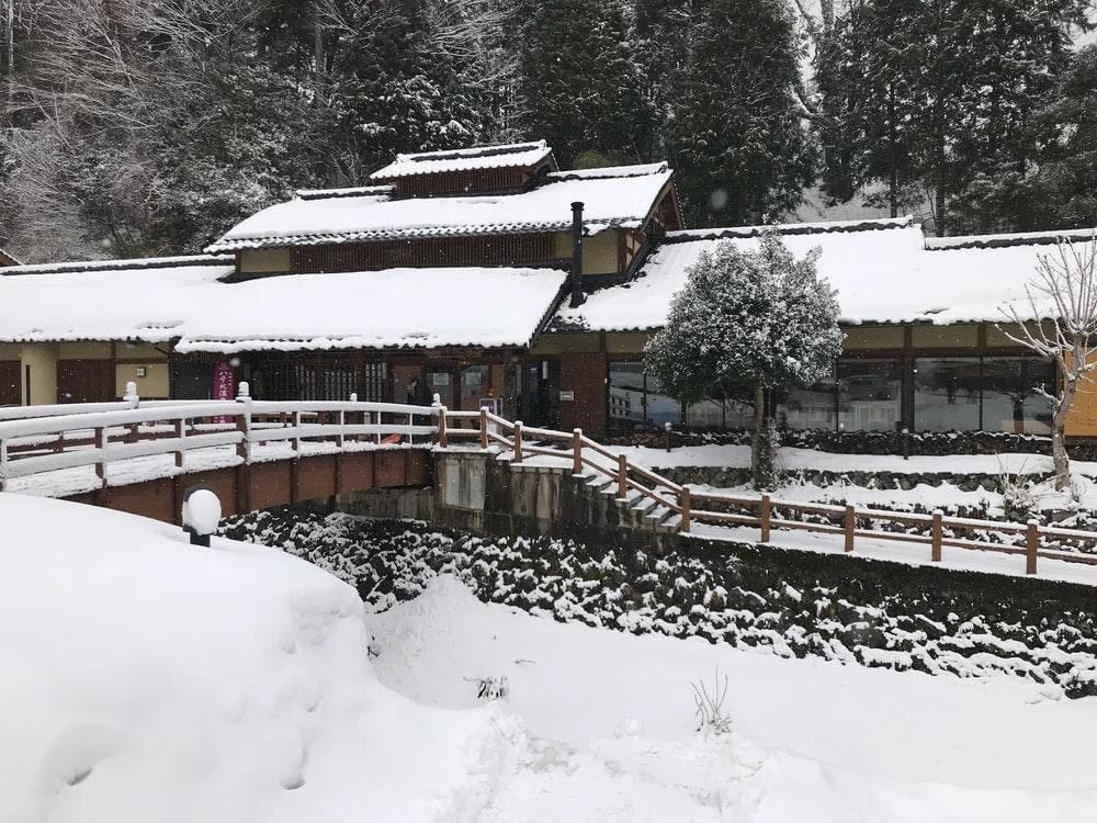 ハチ北温泉 湯治の郷 食堂