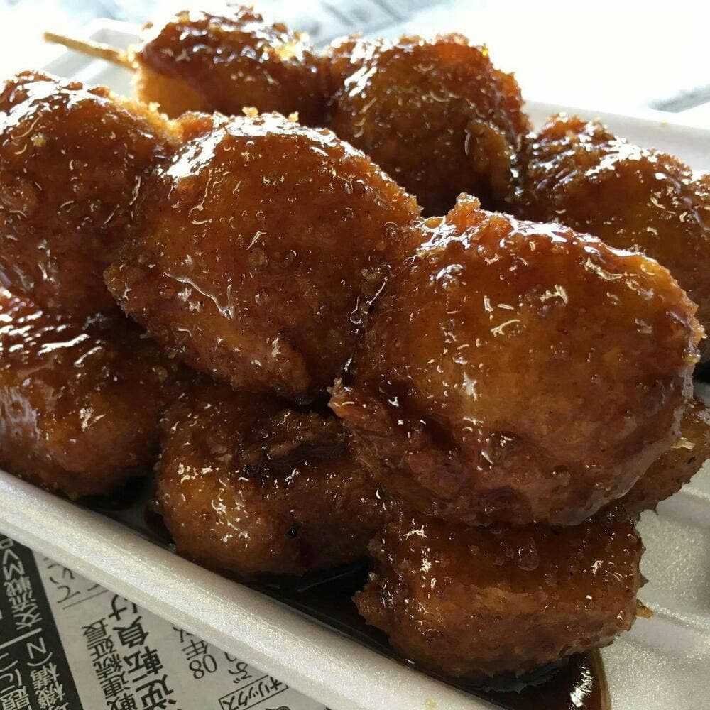 りさやん家のいもフライ・焼きそば