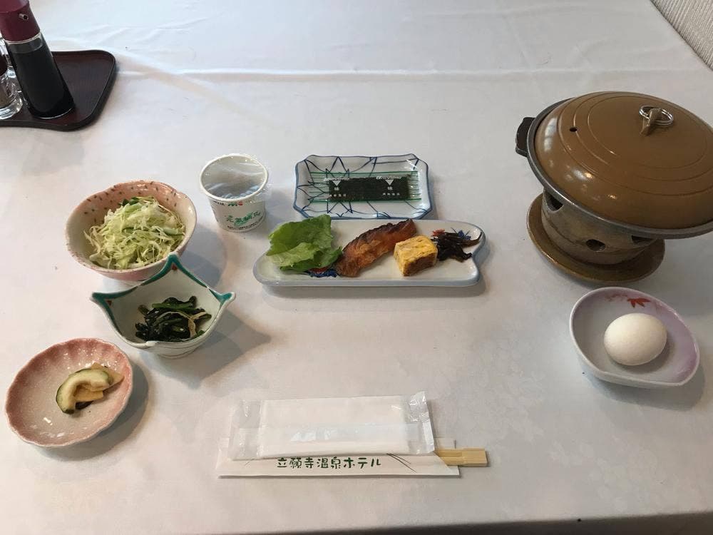 立願寺温泉ホテル 食事処