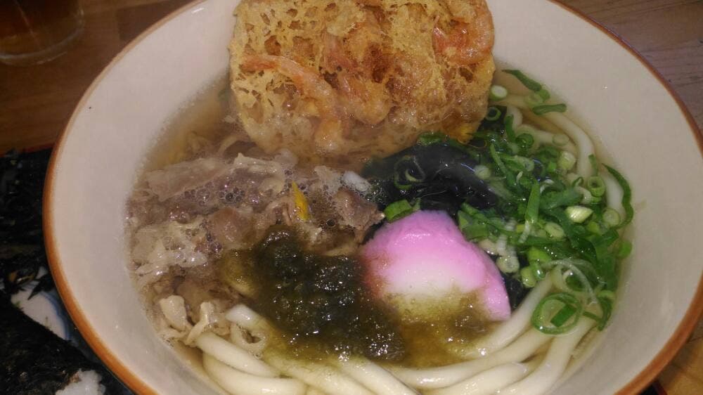 湯田温泉駅前うどん