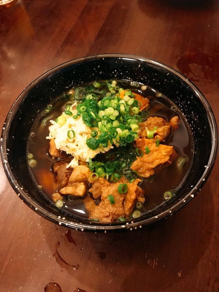 肉よもぎうどん どきどき