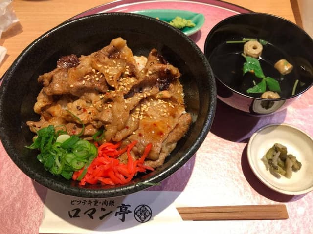 ビフテキ重・肉飯 ロマン亭 あべの店 - サブ画像3