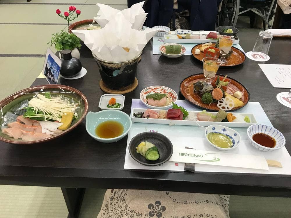 下田ビューホテル 食事会場