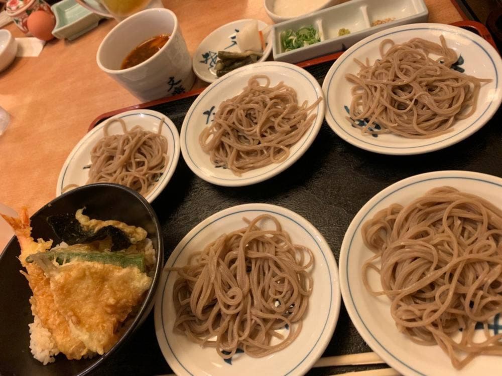 文楽 皿そば 砥堀店