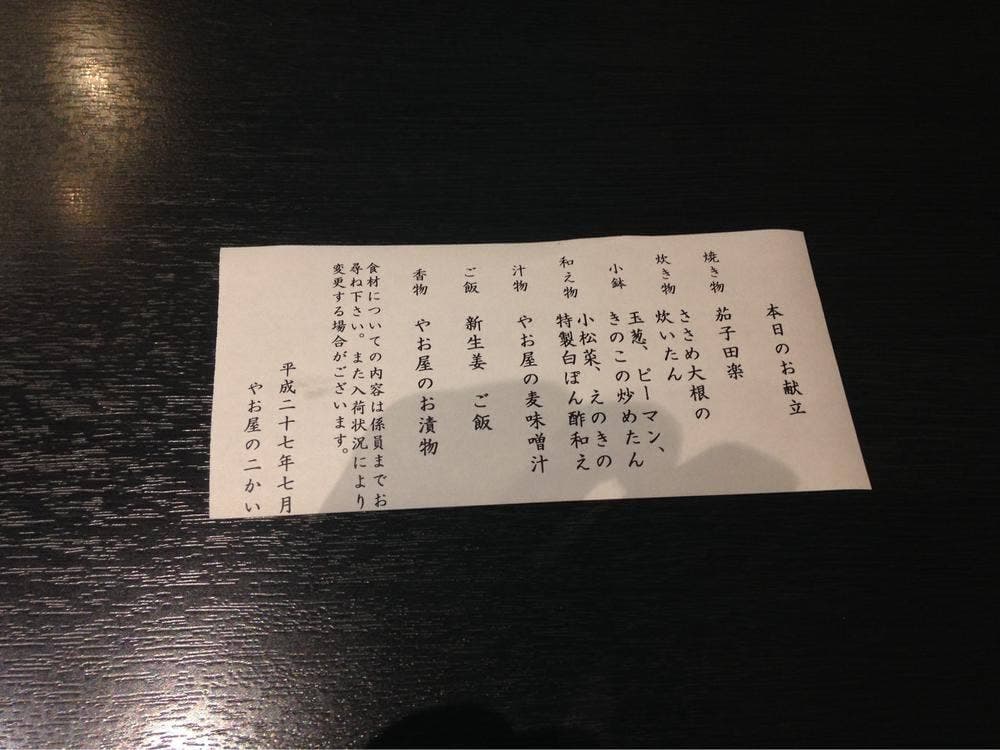 やお屋の二かい
