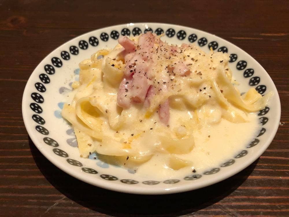 地鶏ヤキニクと生パスタ トリピック