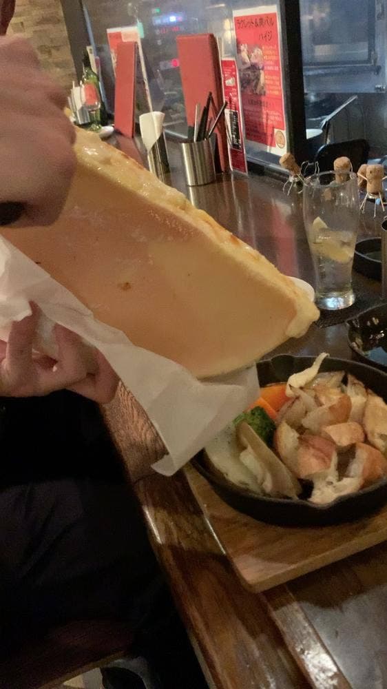 ラクレット&肉バルハイジ
