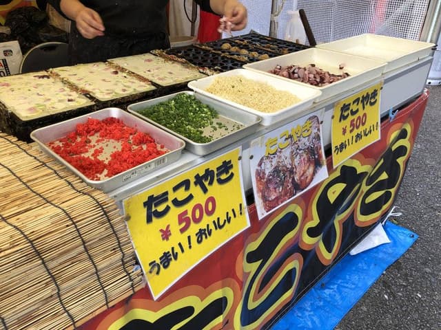 風治八幡宮参道のたこ焼き露店 - サブ画像1