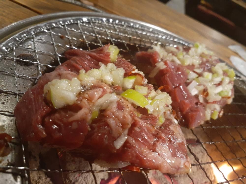 七輪焼肉 牛楽カルビ