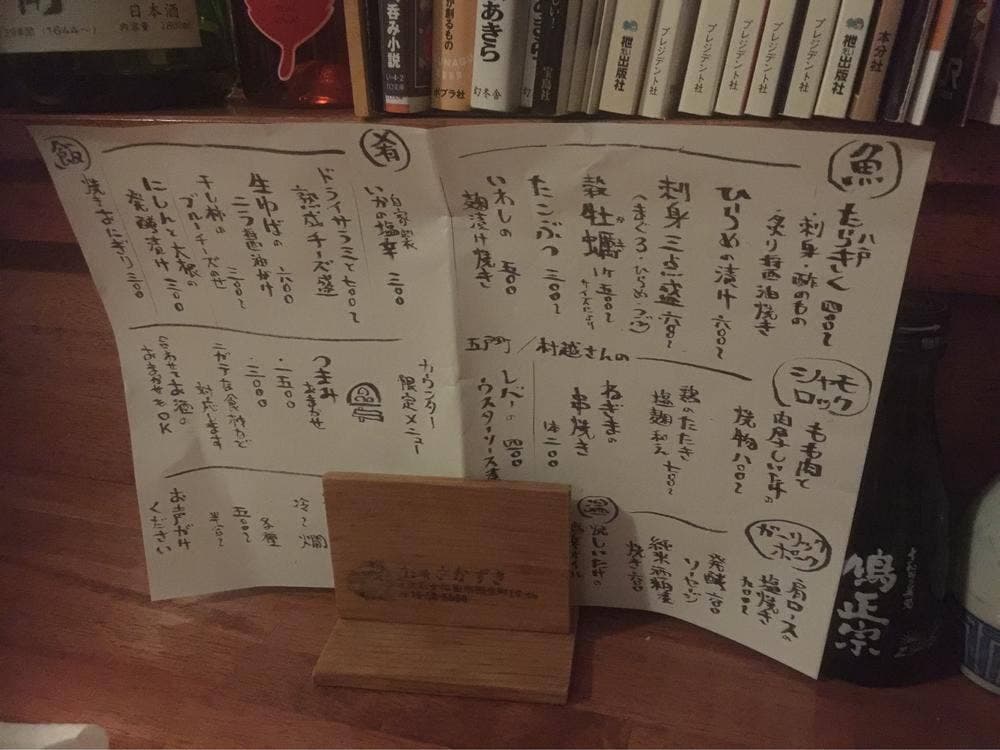 酒と肴 さかずき