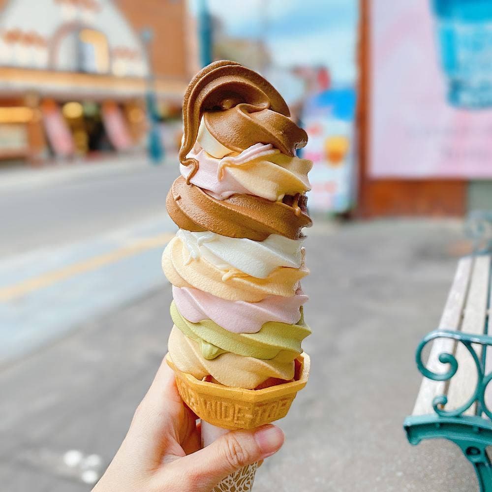 北一硝子 三号館テラス