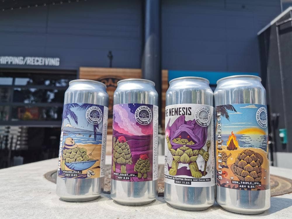 West Coast Brewing 用宗タップルーム
