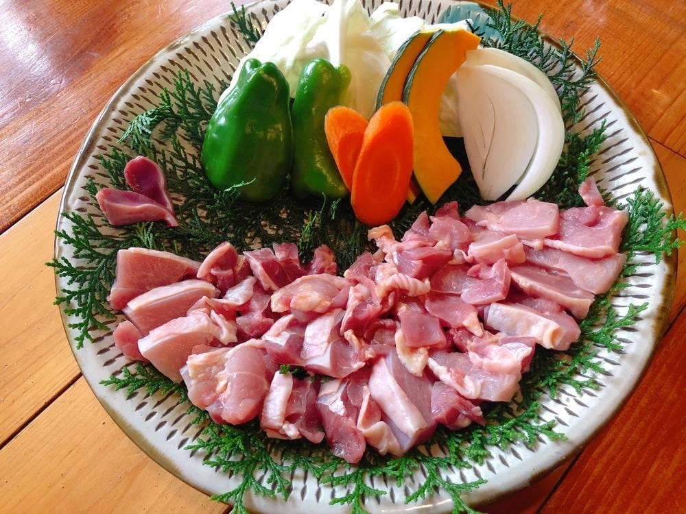 とんぼの森地鶏炭火焼