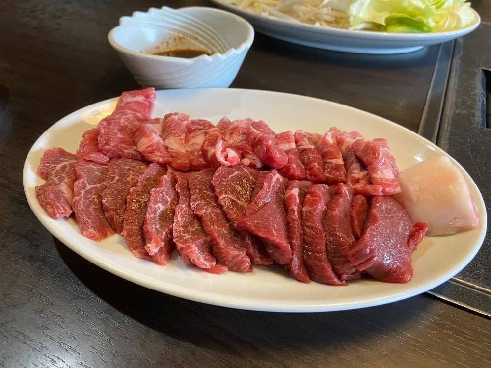 遠野ジンギスカン羊丸・道