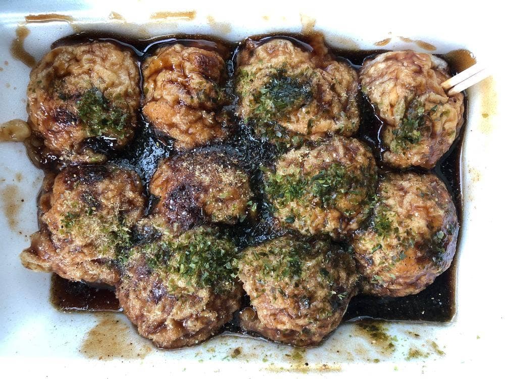 お堂のたこ焼