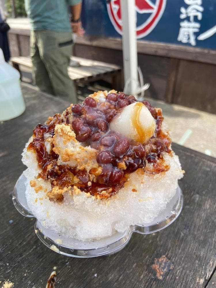 かき氷 ふじさん冷蔵