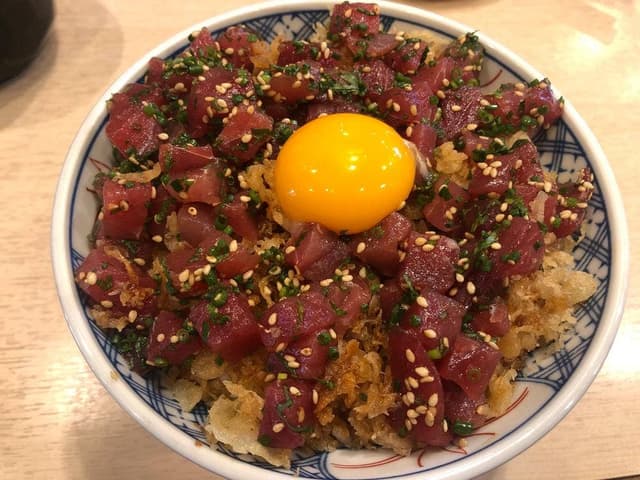 マグロと天ぷら 定食 銀八 - サブ画像2