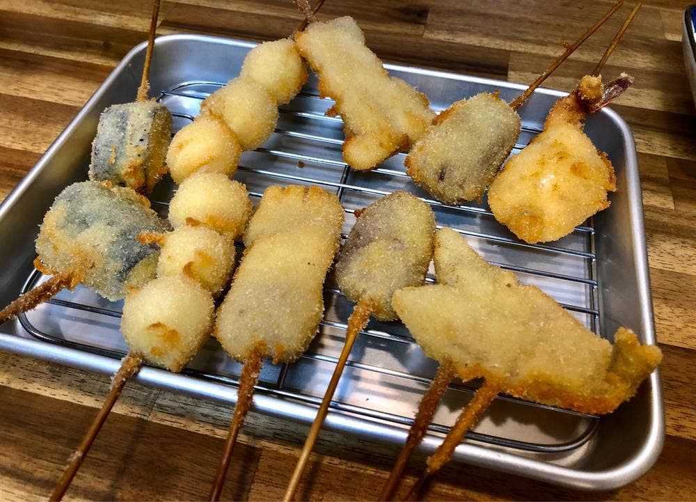立呑み串かつ 串しずかスタンド