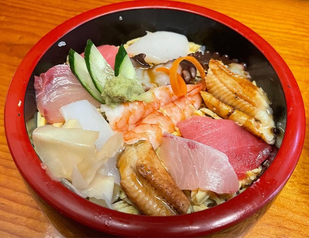 寿司から津