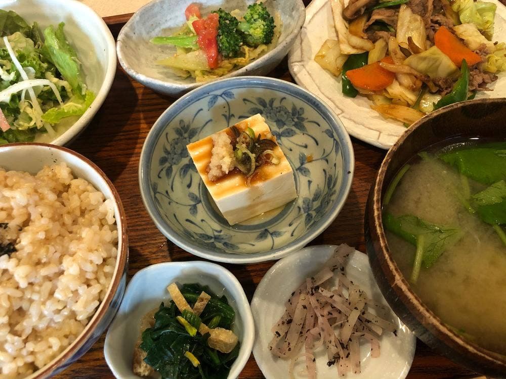 素食の献立 菜滋味