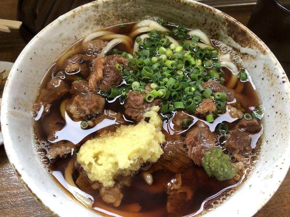 肉うどん 直